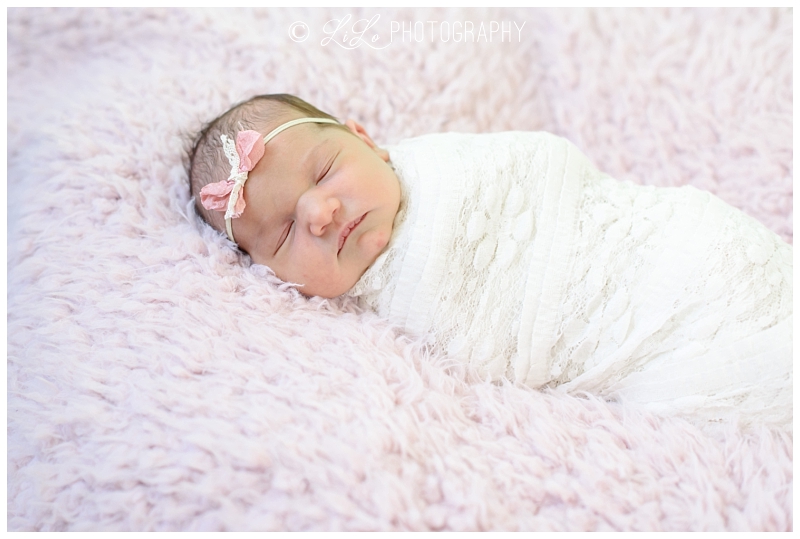 Denver Newborn Photographer, Pink Baby Girl