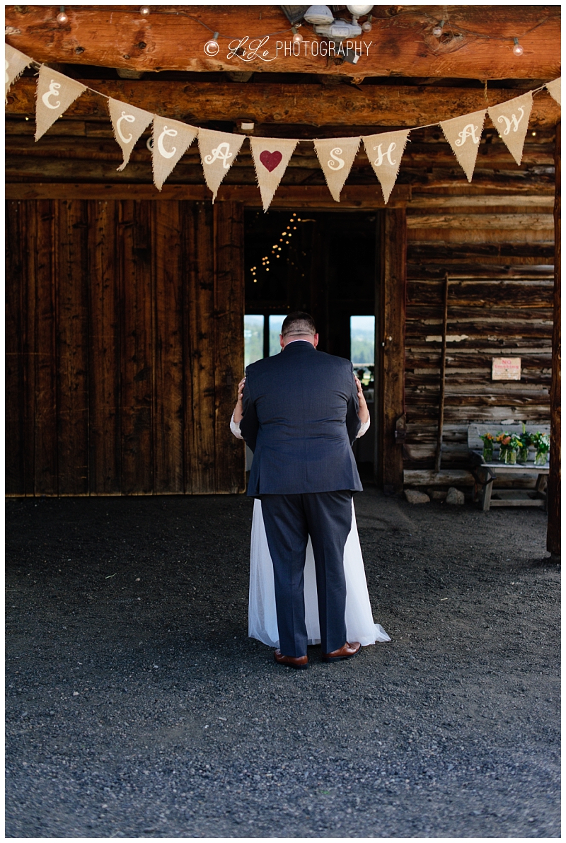 The Barn at Evergreen Memorial Park Wedding 