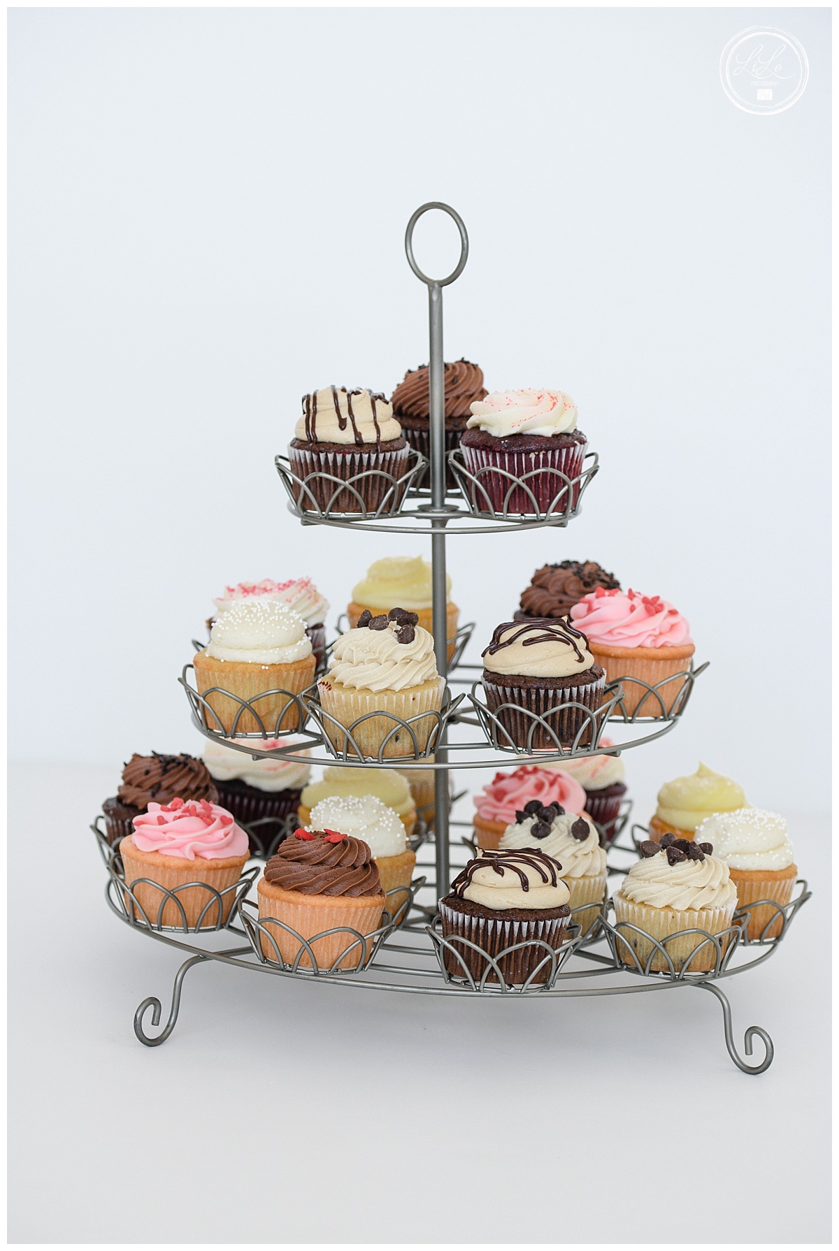 Denver Product Photography for a bunch of baby cupcakes as captured by a Denver branding photographer