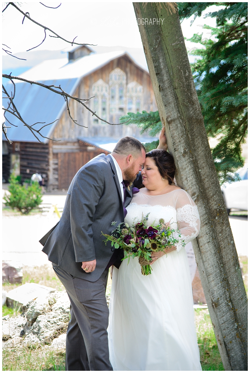 The Barn at Evergreen Memorial Park Wedding
