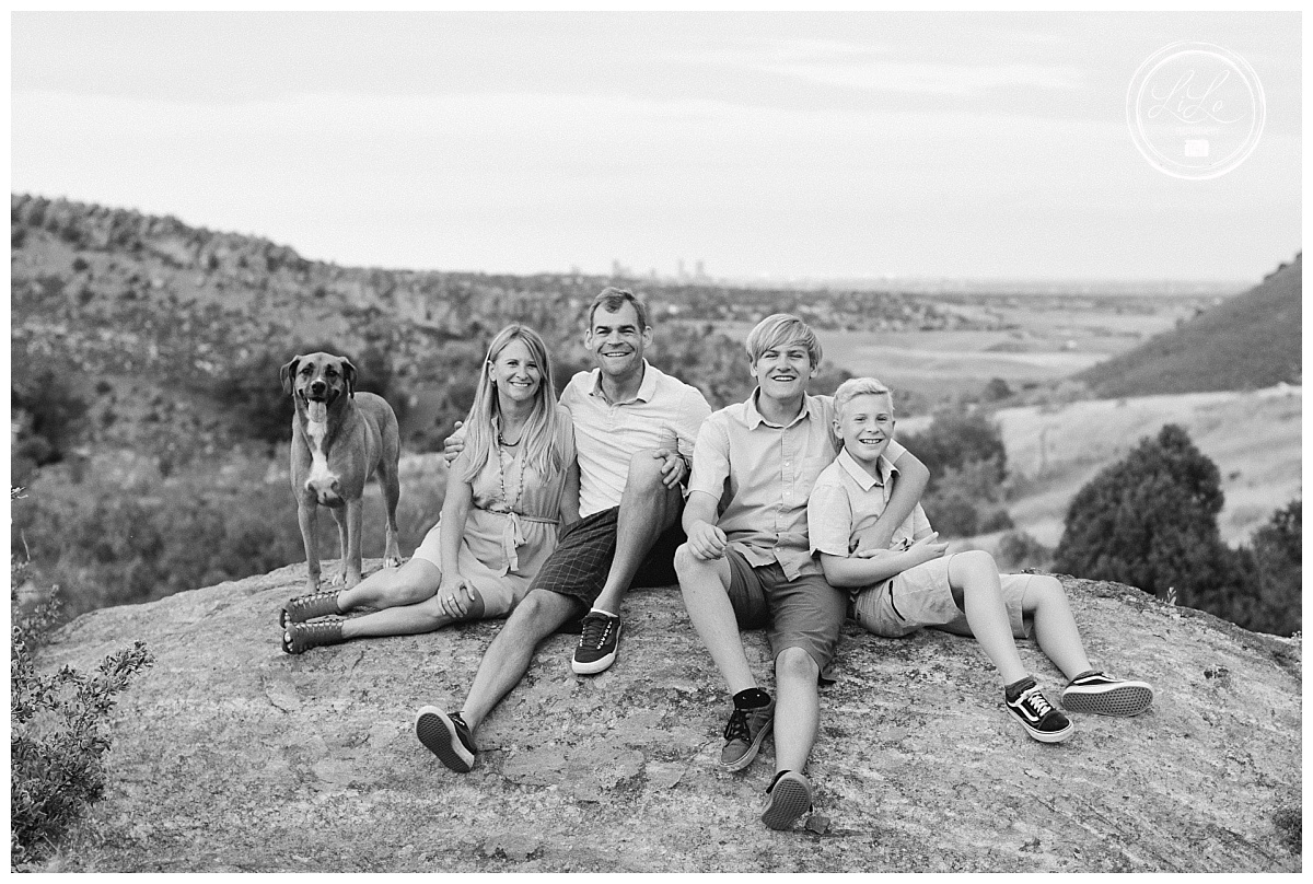 Red Rocks Family Photos
