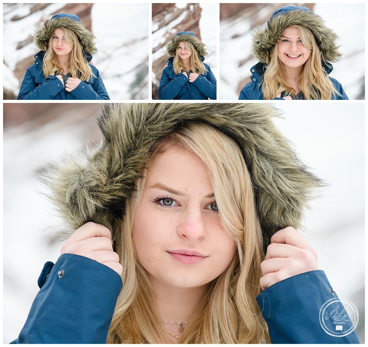 Snow Senior Pictures