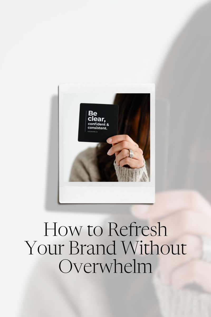 As a Christian woman business owner and brand expert, I have learned a lot about how to make your brand look good without it being overwhelming.