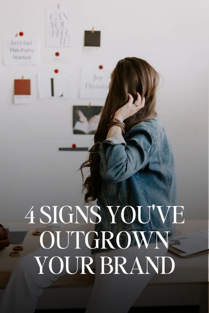 This business podcast for women solopreneurs is all about how to know if it is time to rebrand your small business.